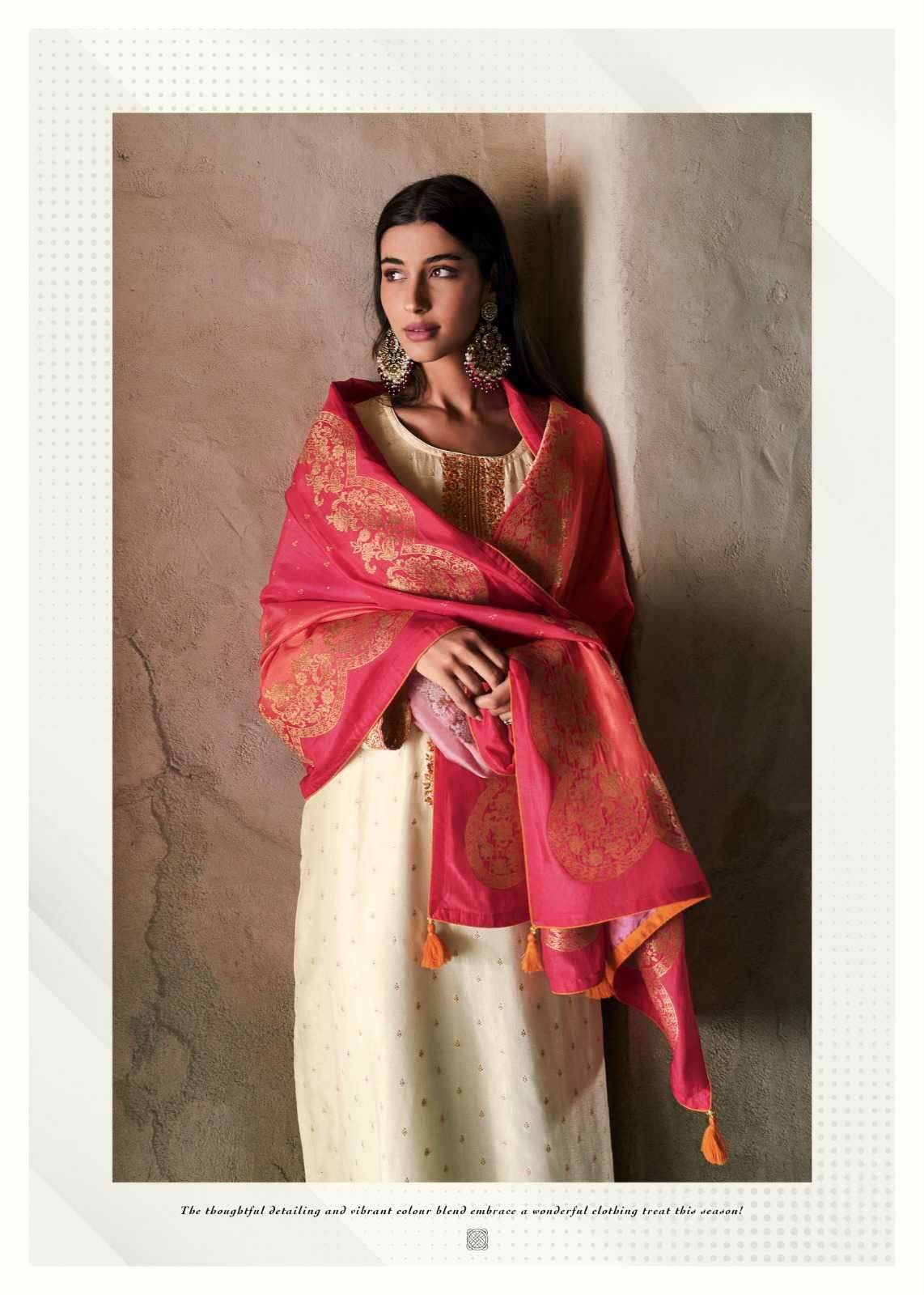 Rozana by Varsha 01 to 03 series Indian Traditional Wear Collection PREMIUM Viscosd meena Embroidered dresses At Wholesale Price